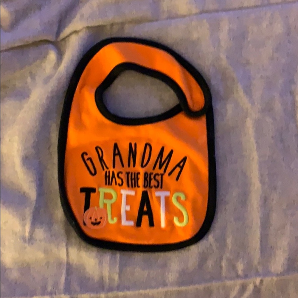Halloween bib